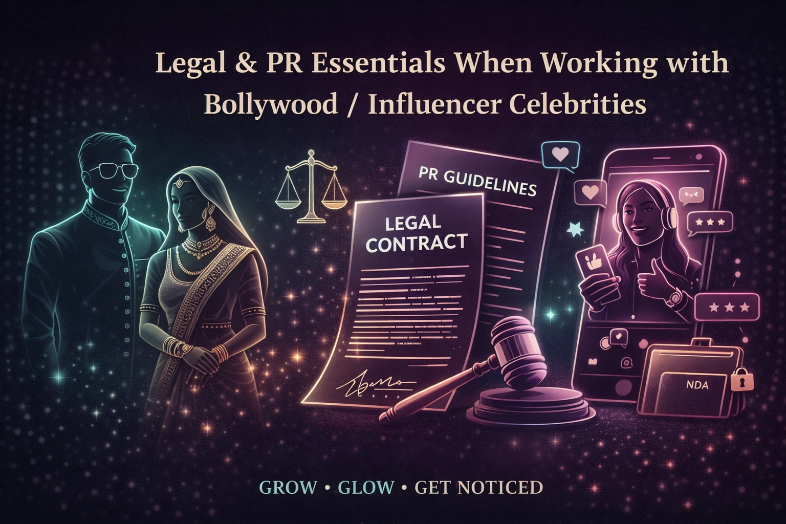 Legal & PR Essentials When Working with Bollywood / Influencer Celebrities