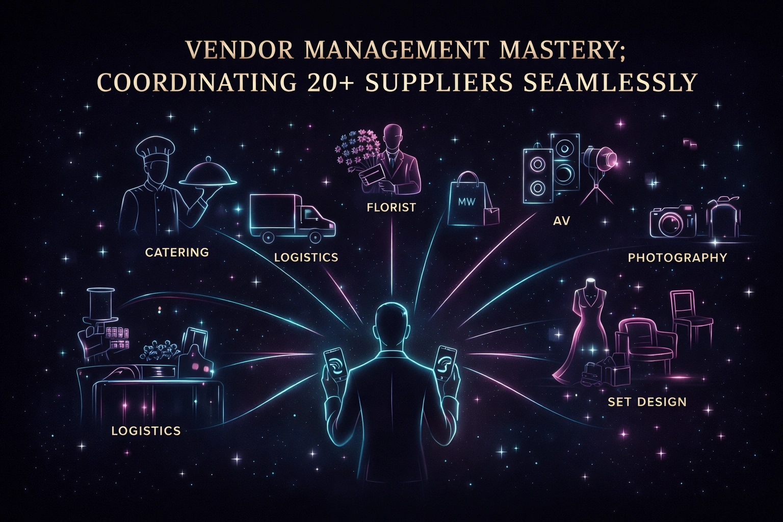 Vendor Management Mastery: Coordinating 20+ Suppliers Seamlessly